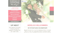 Desktop Screenshot of fotostudio-wunberger.de